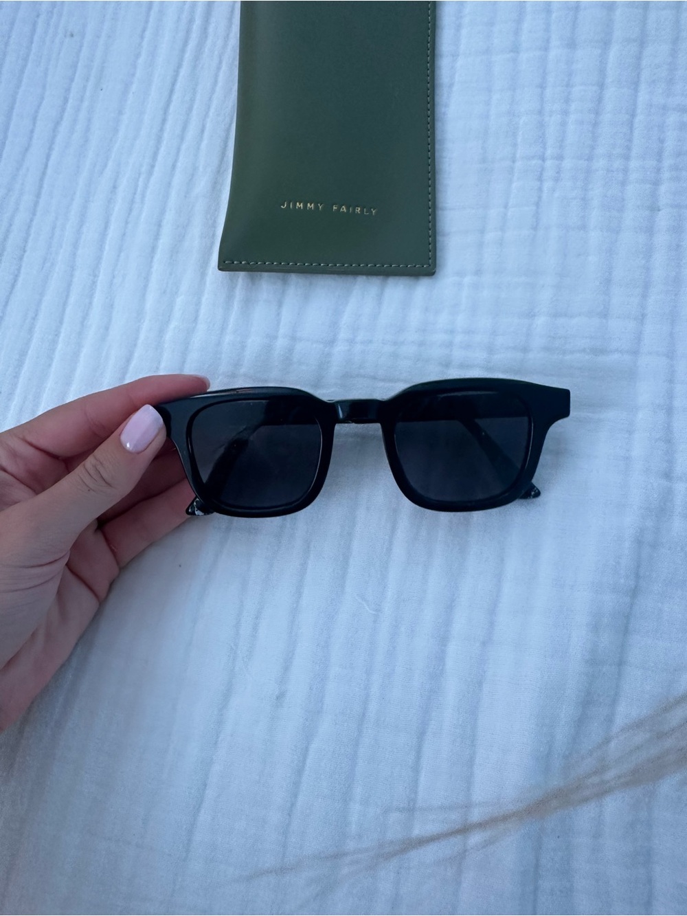 Jimmy Fairly Black sunglasses